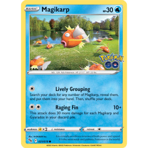 Magikarp 021/078 - Pokemon Go Enkeltkort