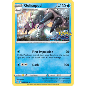 Golisopod 026/078 - Pokemon Go Enkeltkort