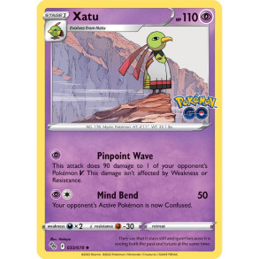 Xatu 033/078 - Pokemon Go Enkeltkort