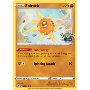 Solrock 039/078 - Pokemon Go Enkeltkort