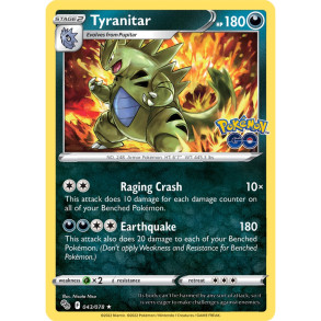 Tyranitar 043/078 - Pokemon Go Enkeltkort