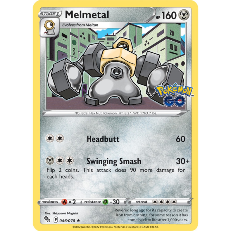 Melmetal 046/078 - Pokemon Go Enkeltkort