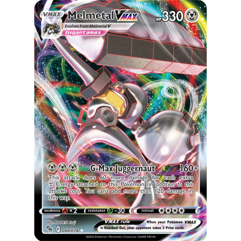 Melmetal VMAX 048/078 - Pokemon Go Enkeltkort
