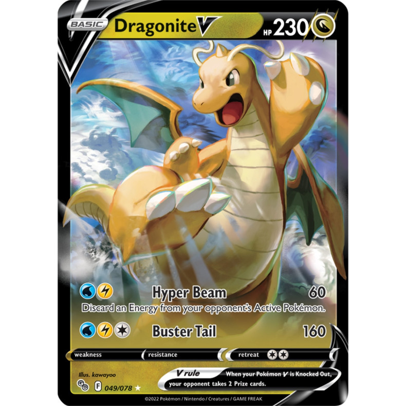 Dragonite V 049/078 - Pokemon Go Enkeltkort