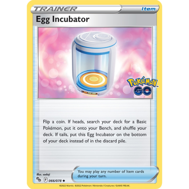 Egg Incubator 066/078 - Pokemon Go Enkeltkort
