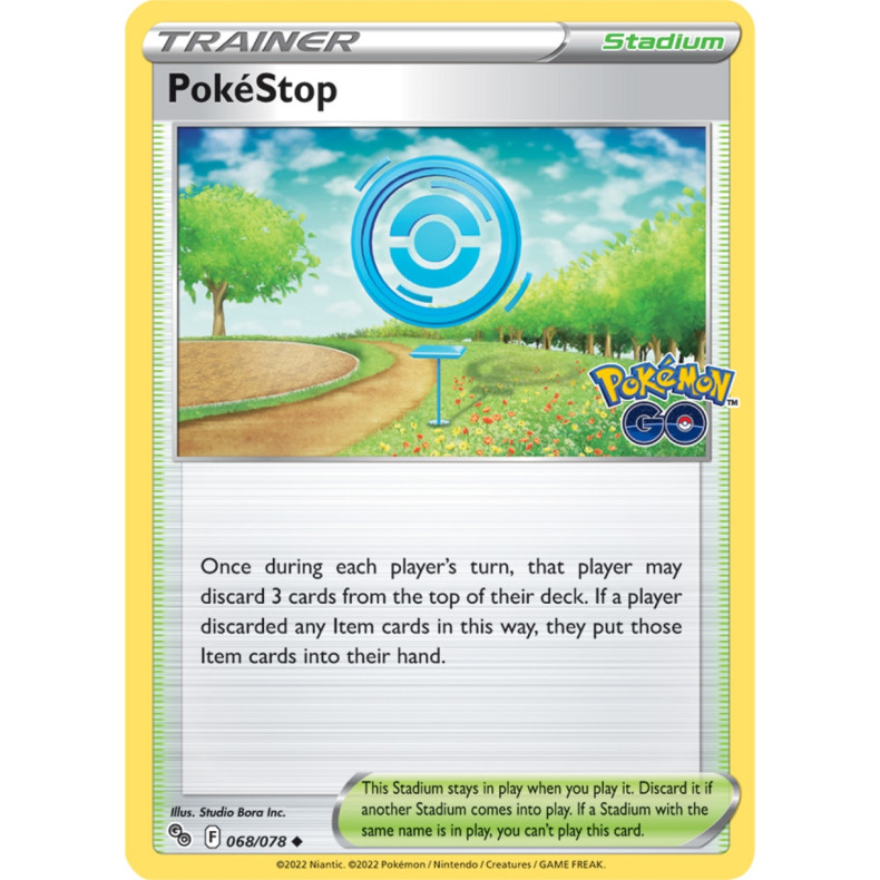 PokStop 068/078 - Pokemon Go Enkeltkort