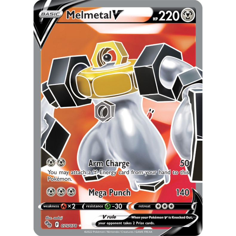 Melmetal V 075/078 - Pokemon Go Enkeltkort