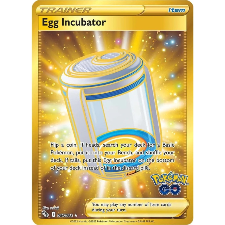 Egg Incubator 087/078 - Pokemon Go Enkeltkort