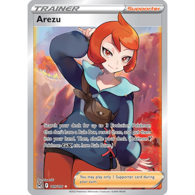 Arezu 189/196 - Lost Origin Enkeltkort