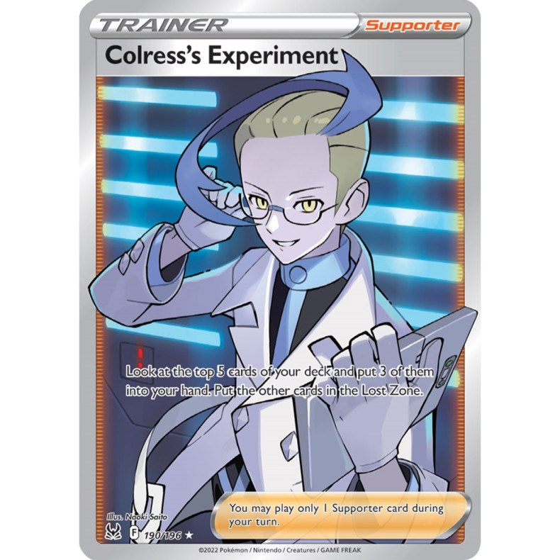 Colresss Experiment 190/196 - Lost Origin Enkeltkort