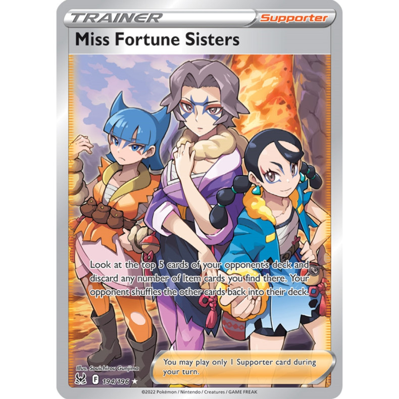 Miss Fortune Sisters 194/196 - Lost Origin Enkeltkort