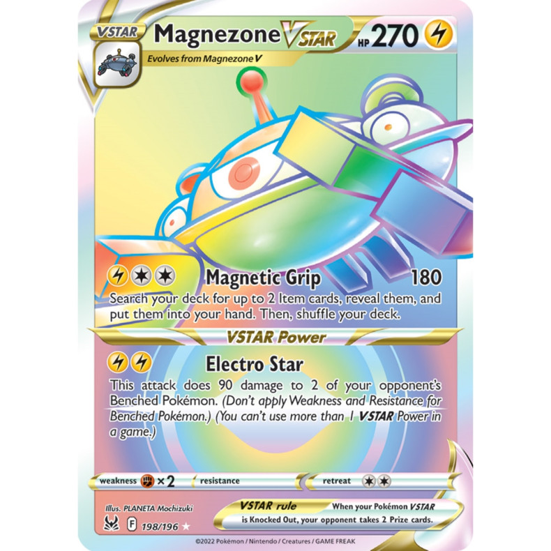 Magnezone VSTAR 198/196 - Lost Origin Enkeltkort