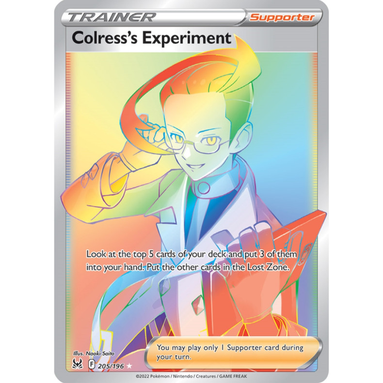 Colresss Experiment 205/196 - Lost Origin Enkeltkort