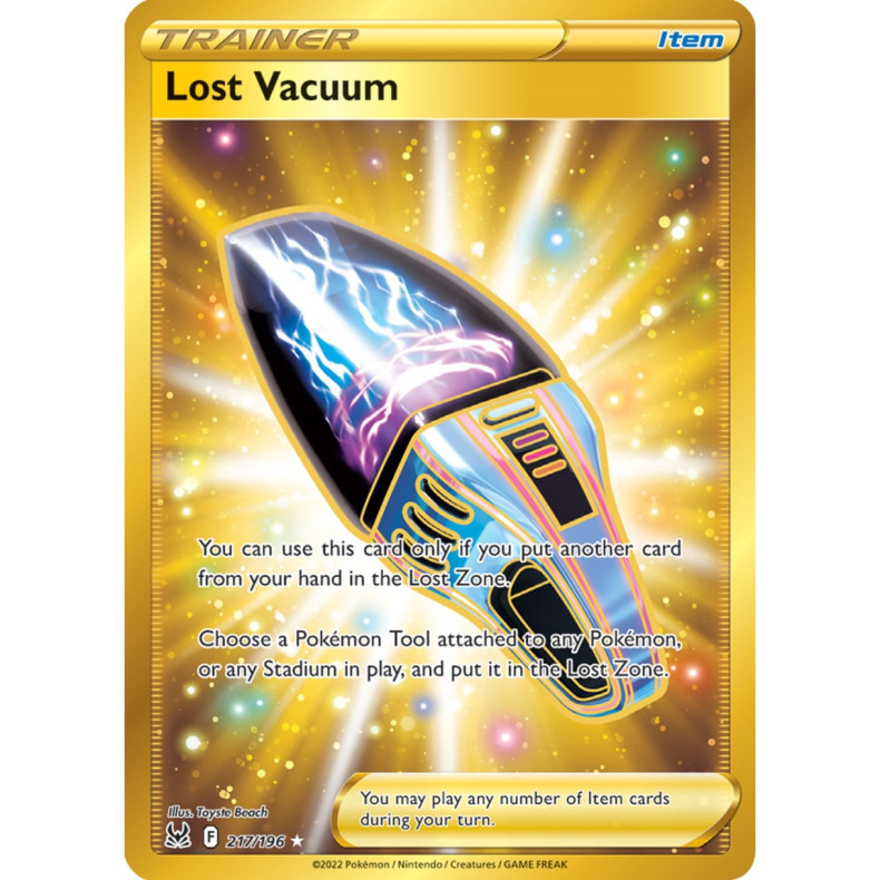 Lost Vacuum 217/196 - Lost Origin Enkeltkort