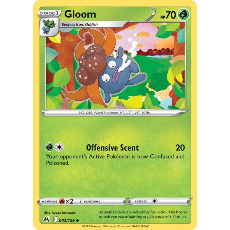 Gloom 002/159 - Crown Zenith Enkeltkort