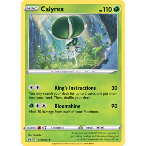 Calyrex 017/159 - Crown Zenith Enkeltkort
