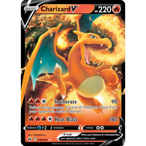 Charizard V 018/159 - Crown Zenith Enkeltkort