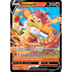 Simisear V 022/159 - Crown Zenith Enkeltkort