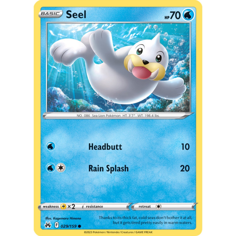 Seel 029/159 - Crown Zenith Enkeltkort