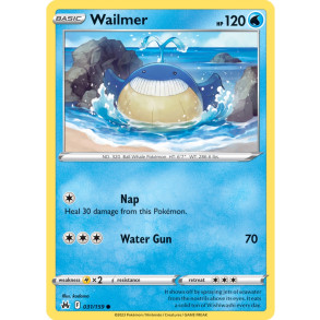 Wailmer 031/159 - Crown Zenith Enkeltkort