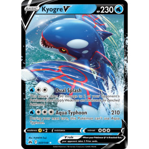 Kyogre V 037/159 - Crown Zenith Enkeltkort