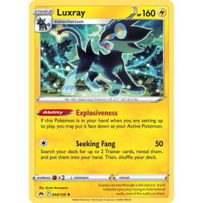 Luxray 044/159 - Crown Zenith Enkeltkort