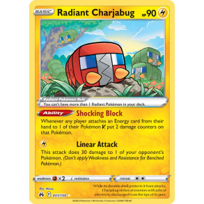 Radiant Charjabug 051/159 - Crown Zenith Enkeltkort