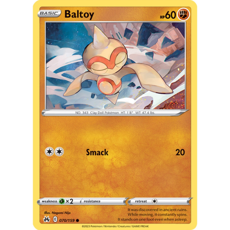 Baltoy 070/159 - Crown Zenith Enkeltkort