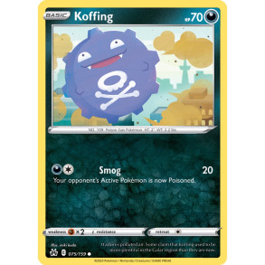 Koffing 075/159 - Crown Zenith Enkeltkort