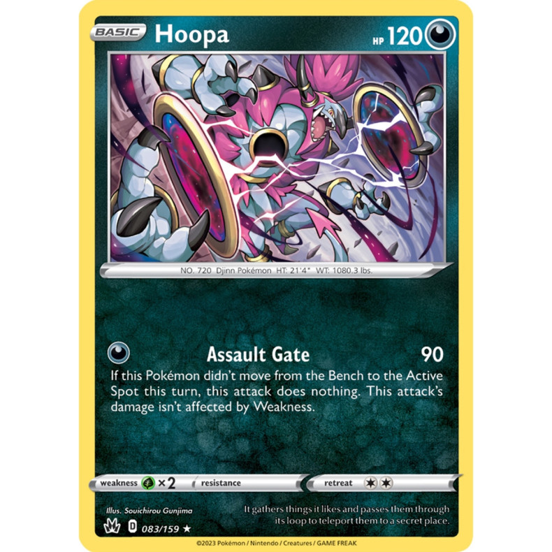 Hoopa 083/159 - Crown Zenith Enkeltkort