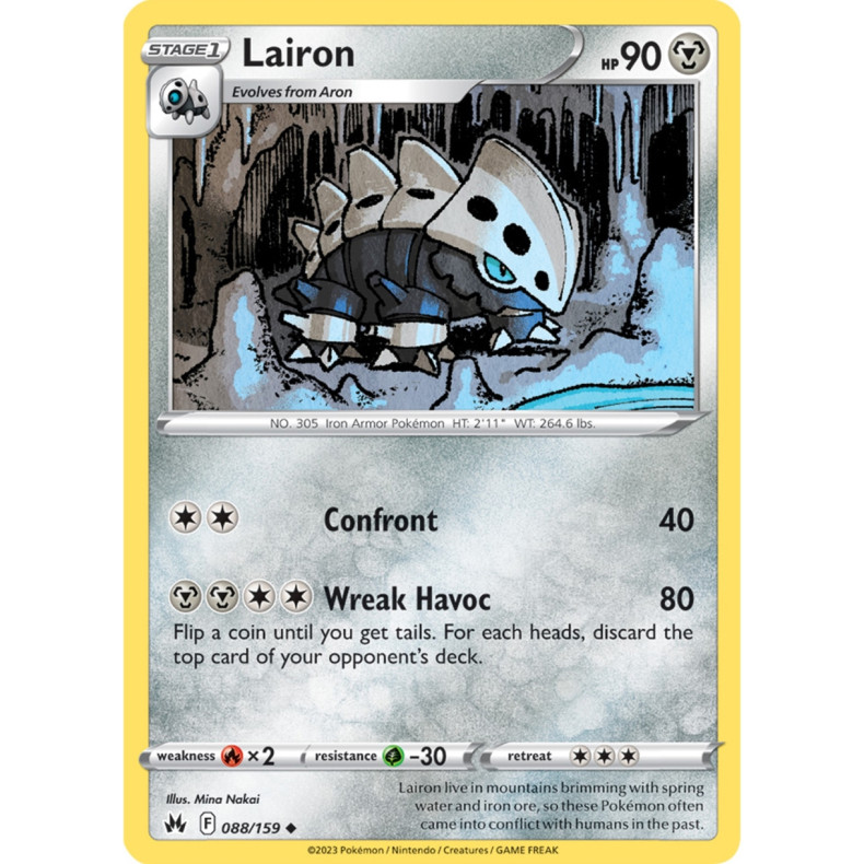 Lairon 088/159 - Crown Zenith Enkeltkort