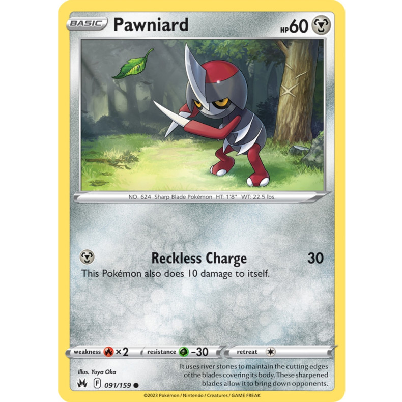 Pawniard 091/159 - Crown Zenith Enkeltkort