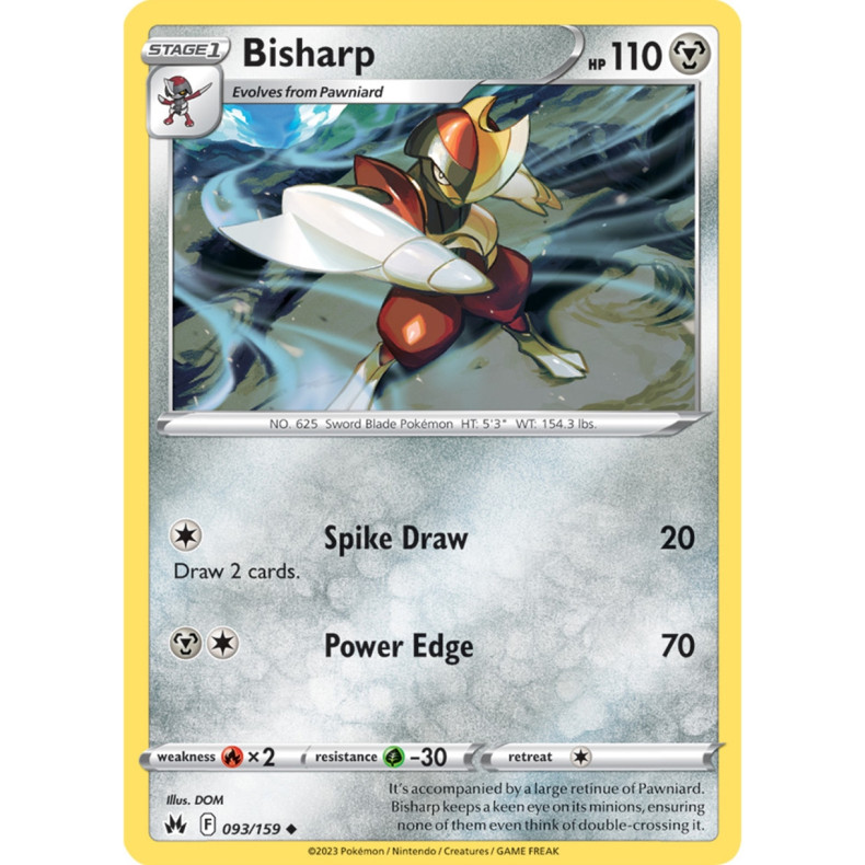 Bisharp 093/159 - Crown Zenith Enkeltkort