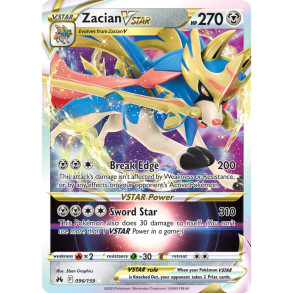Zacian VSTAR 096/159 - Crown Zenith Enkeltkort