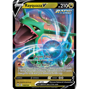 Rayquaza V 100/159 - Crown Zenith Enkeltkort