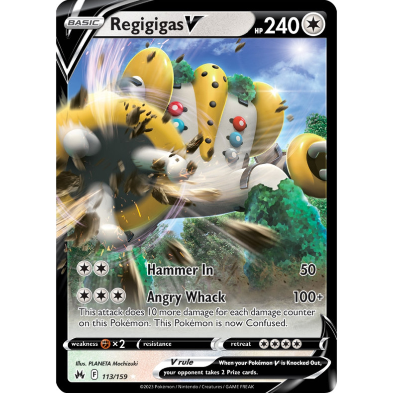 Regigigas V 113/159 - Crown Zenith Enkeltkort