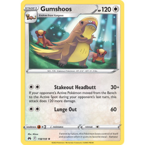 Gumshoos 118/159 - Crown Zenith Enkeltkort