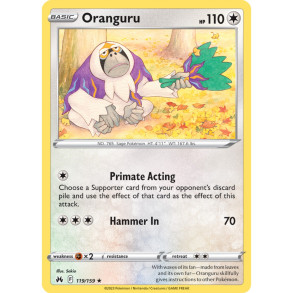 Oranguru 119/159 - Crown Zenith Enkeltkort
