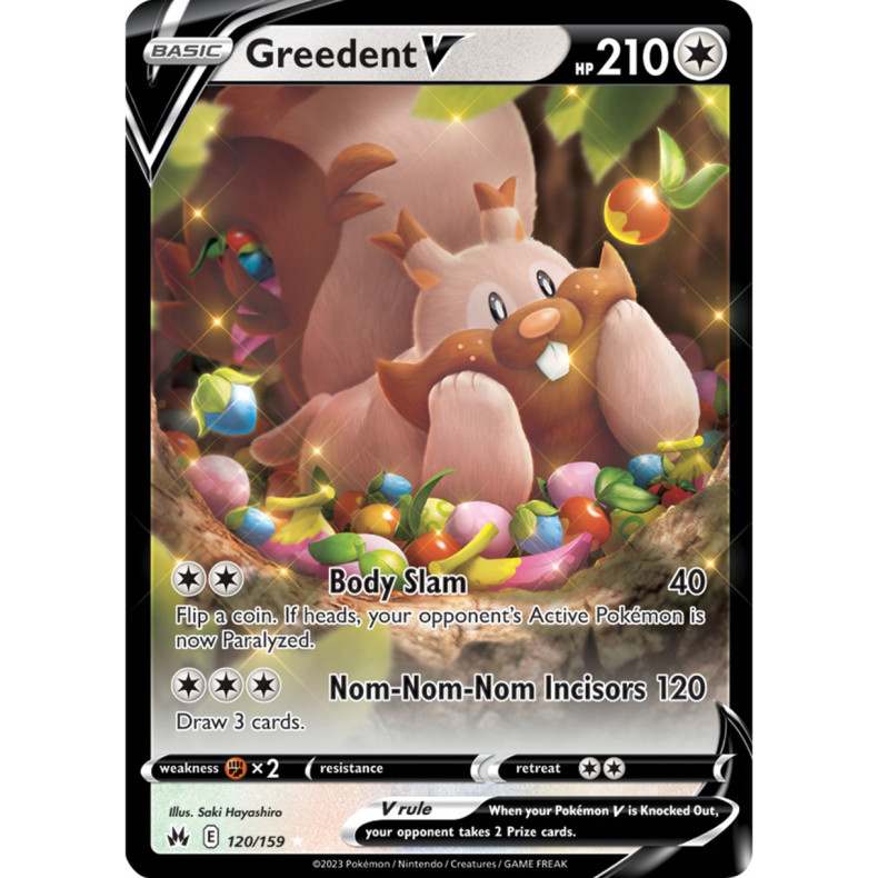Greedent V 120/159 - Crown Zenith Enkeltkort