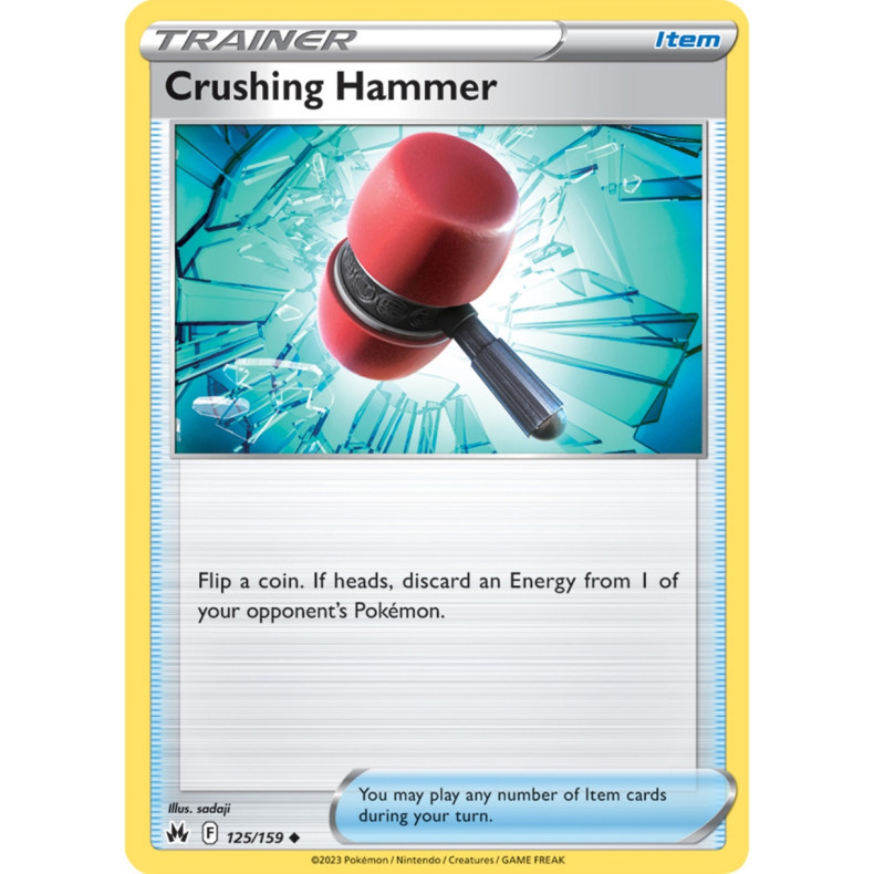 Crushing Hammer 125/159 - Crown Zenith Enkeltkort