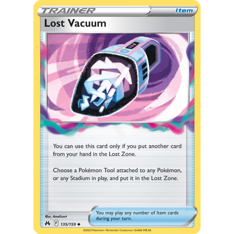 Lost Vacuum 135/159 - Crown Zenith Enkeltkort