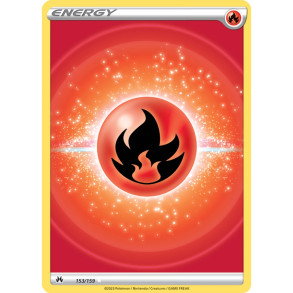 Basic Fire Energy 153/159 - Crown Zenith Enkeltkort