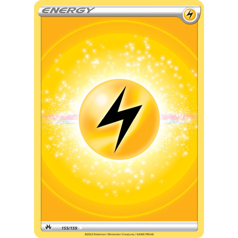 Basic Lightning Energy 155/159 - Crown Zenith Enkeltkort