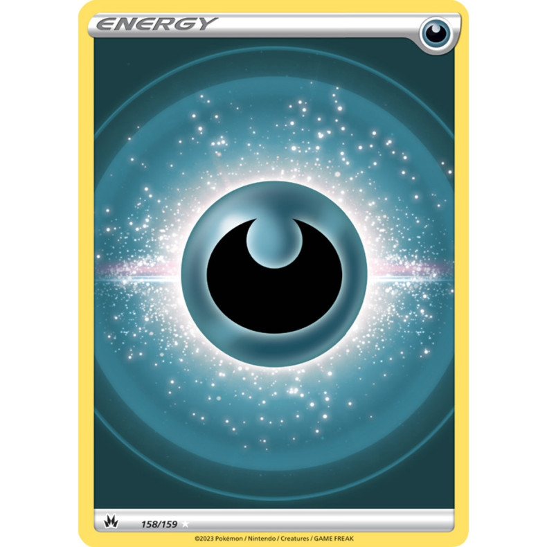 Basic Darkness Energy 158/159 - Crown Zenith Enkeltkort