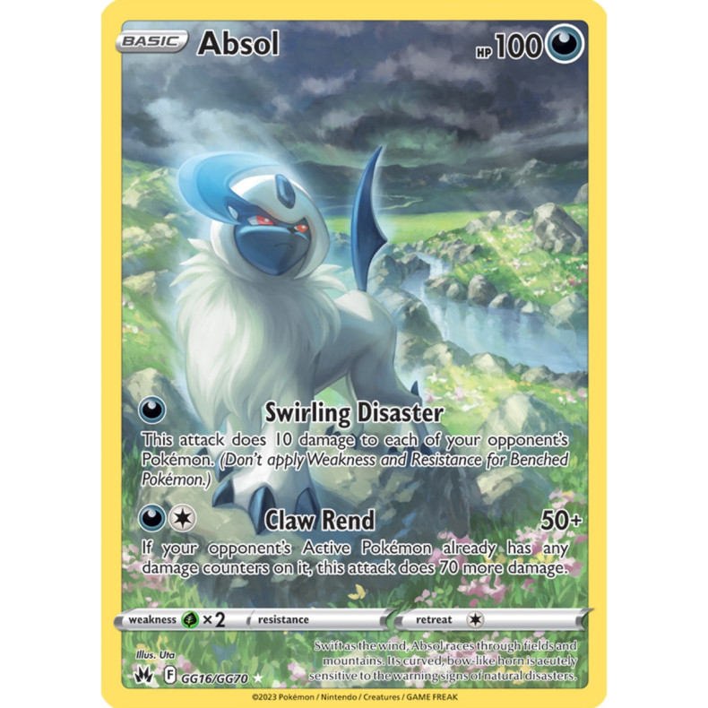 Absol GG16/GG70 - Crown Zenith Galarian Gallery Enkeltkort