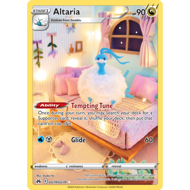 Altaria GG19/GG70 - Crown Zenith Galarian Gallery Enkeltkort