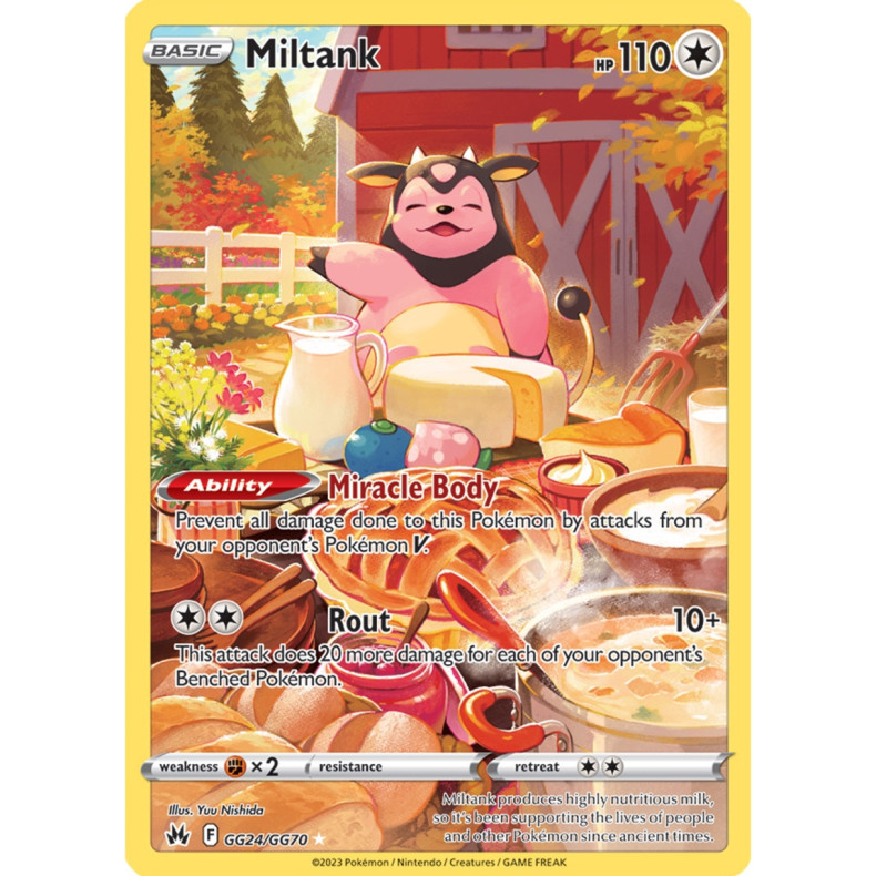 Miltank GG24/GG70 - Crown Zenith Galarian Gallery Enkeltkort