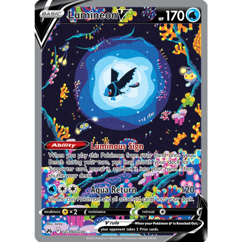 Lumineon V GG39/GG70 - Crown Zenith Galarian Gallery Enkeltkort