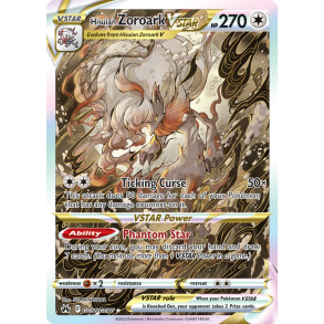 Hisuian Zoroark VSTAR GG56/GG70 - Crown Zenith Galarian Gallery Enkeltkort