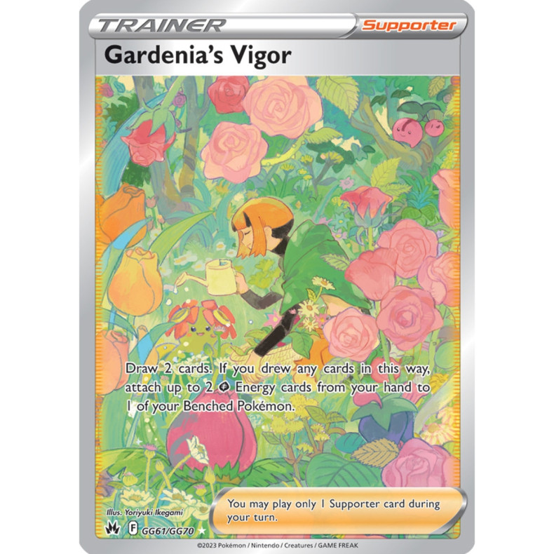 Gardenia's Vigor GG61/GG70 - Crown Zenith Galarian Gallery Enkeltkort